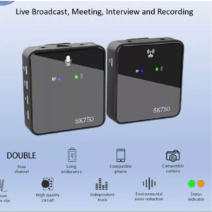 میکروفون یقه ای بی سیم مدل SK750 Z1